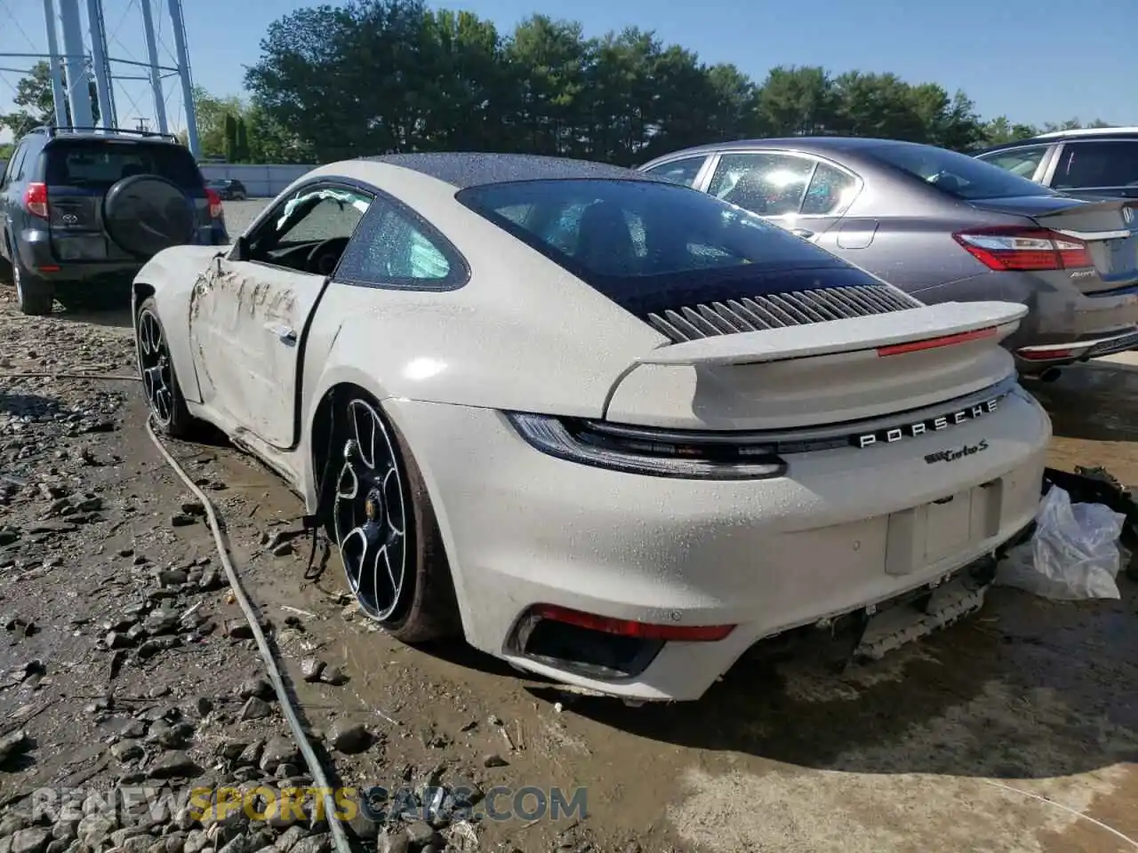 3 Photograph of a damaged car WP0AD2A97MS257538 PORSCHE 911 2021