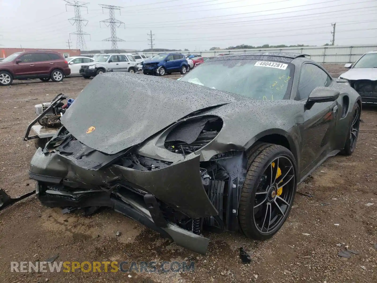 2 Photograph of a damaged car WP0AD2A99MS257427 PORSCHE 911 2021