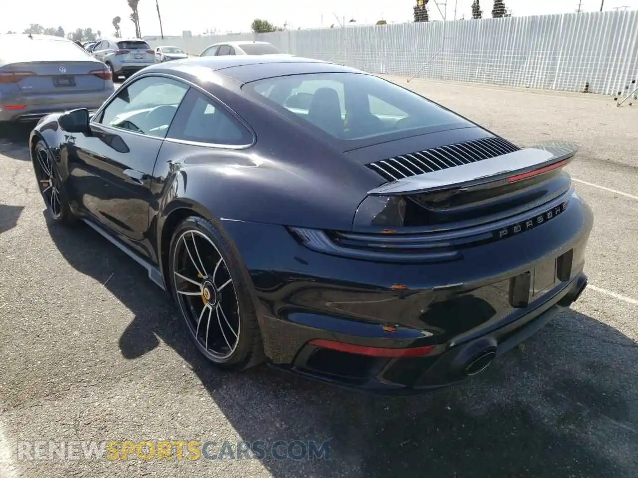 3 fotografías del automóvil dañado WP0AD2A99MS257833 PORSCHE 911 2021
