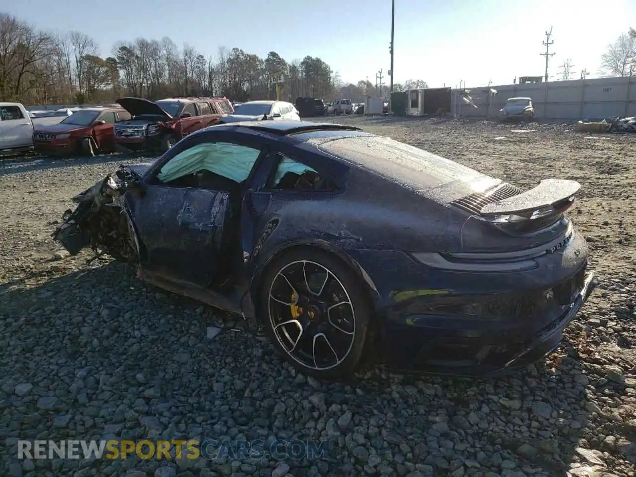 2 fotografías del automóvil dañado WP0AD2A9XMS257811 PORSCHE 911 2021