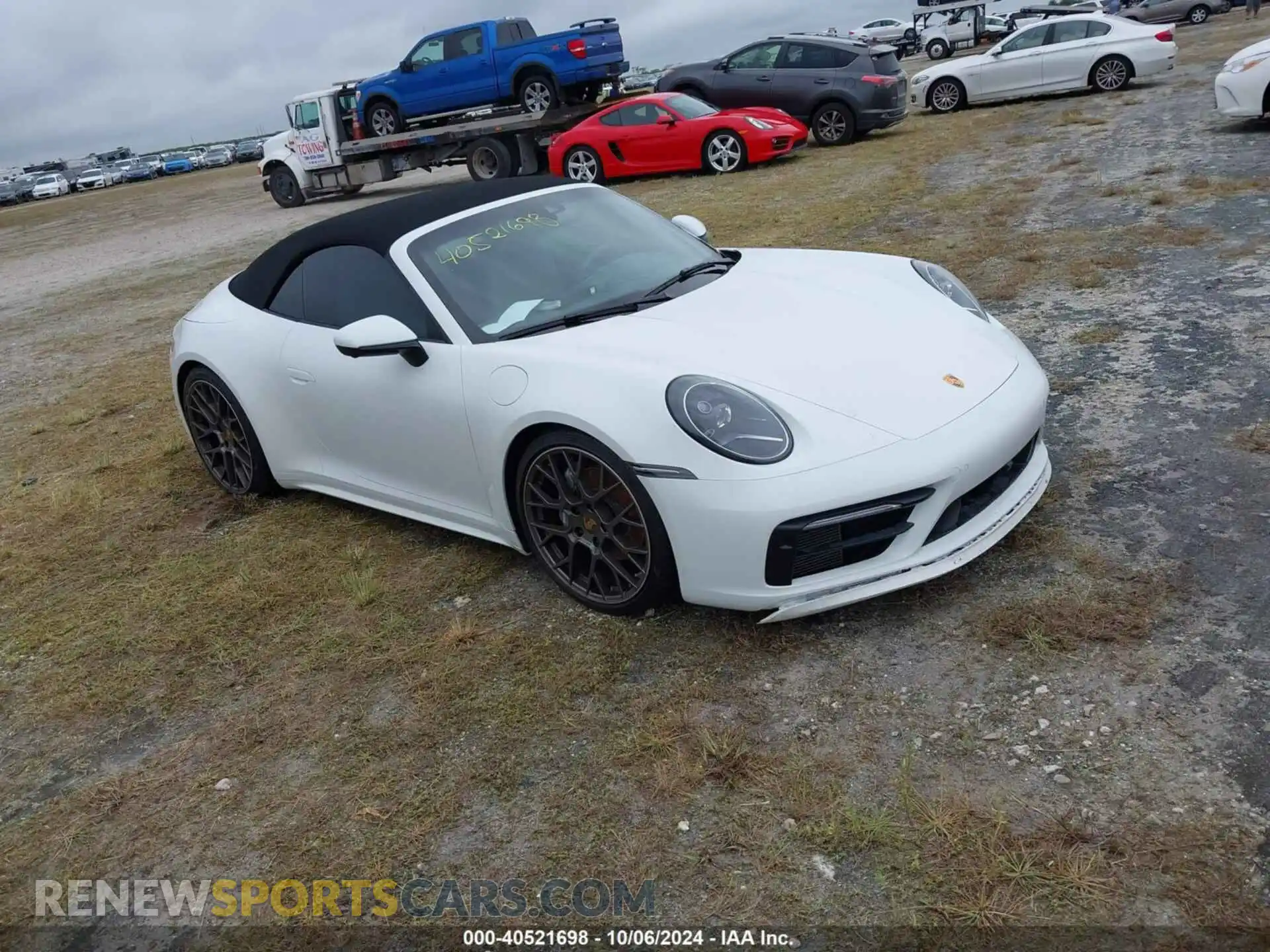1 Photograph of a damaged car WP0CA2A98MS239910 PORSCHE 911 2021
