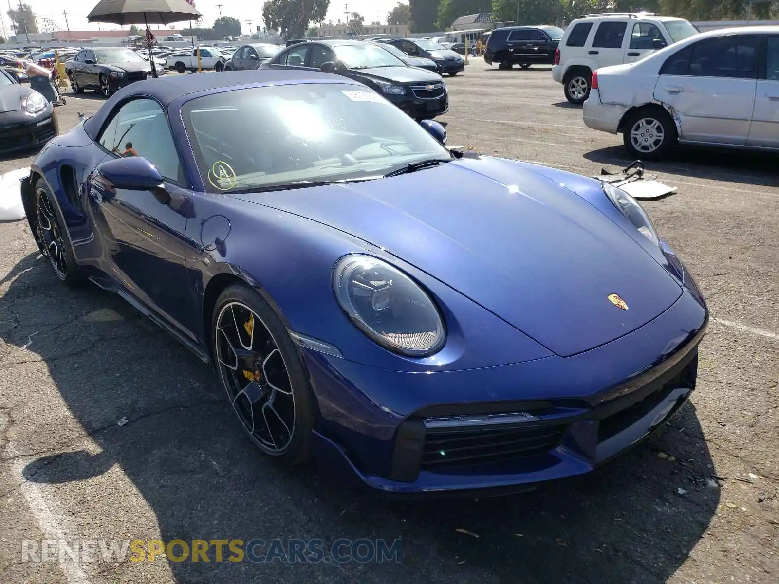 1 Photograph of a damaged car WP0CD2A93MS263474 PORSCHE 911 2021