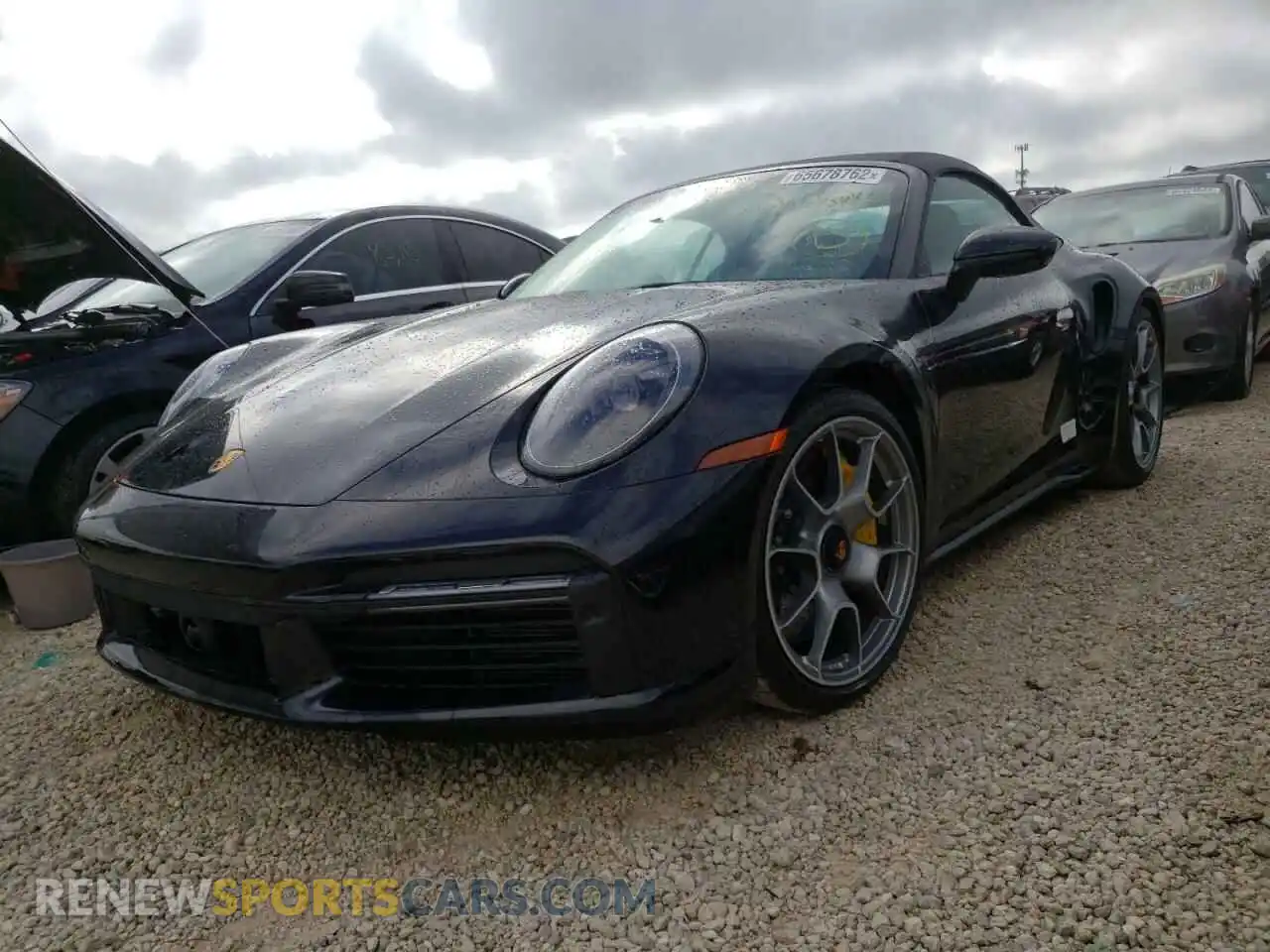 2 fotografías del automóvil dañado WP0CD2A94MS263158 PORSCHE 911 2021