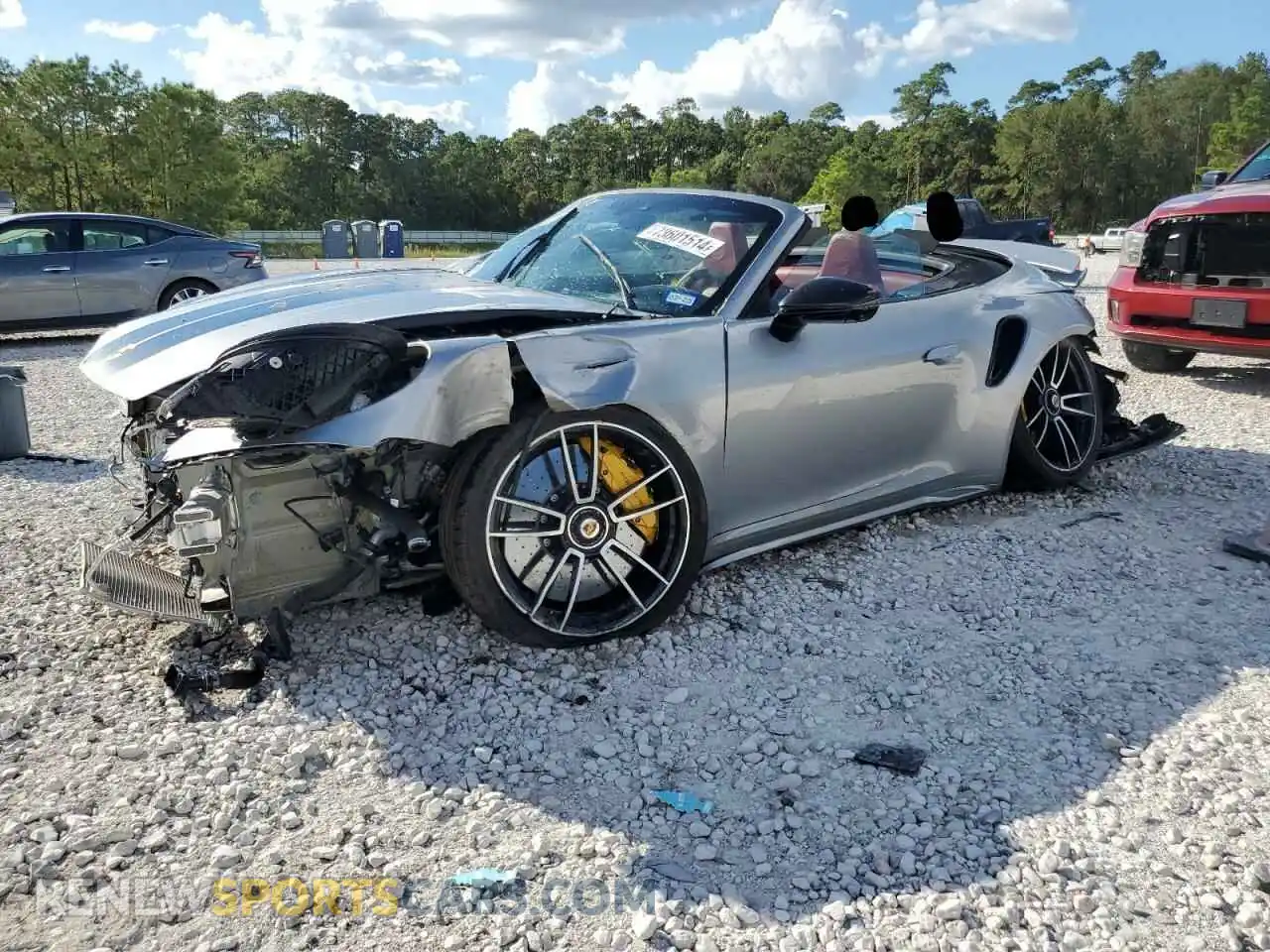 1 fotografías del automóvil dañado WP0CD2A95MS263475 PORSCHE 911 2021