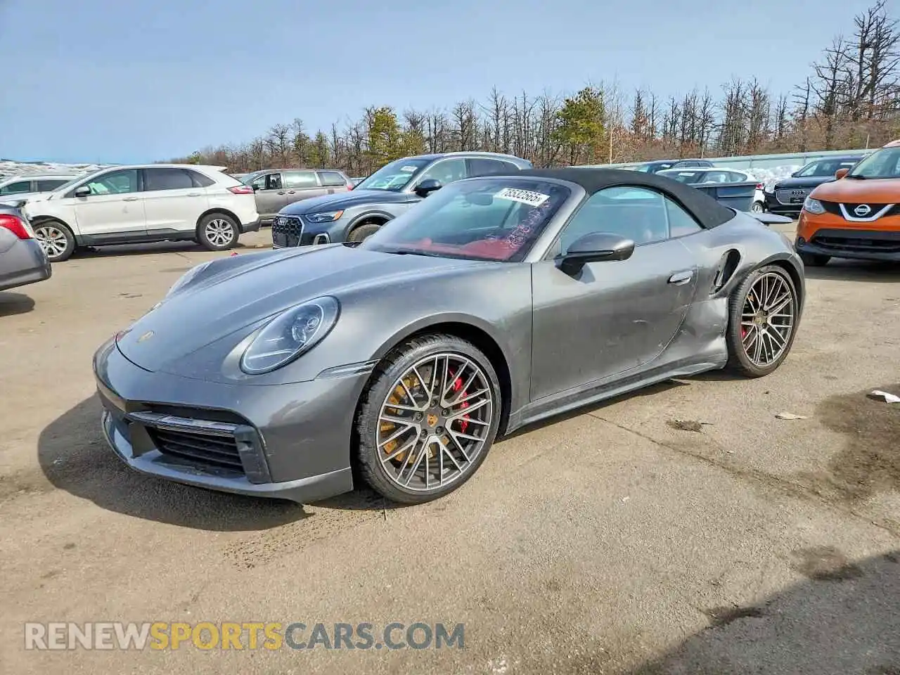 1 Photograph of a damaged car WP0CD2A95MS263718 PORSCHE 911 2021