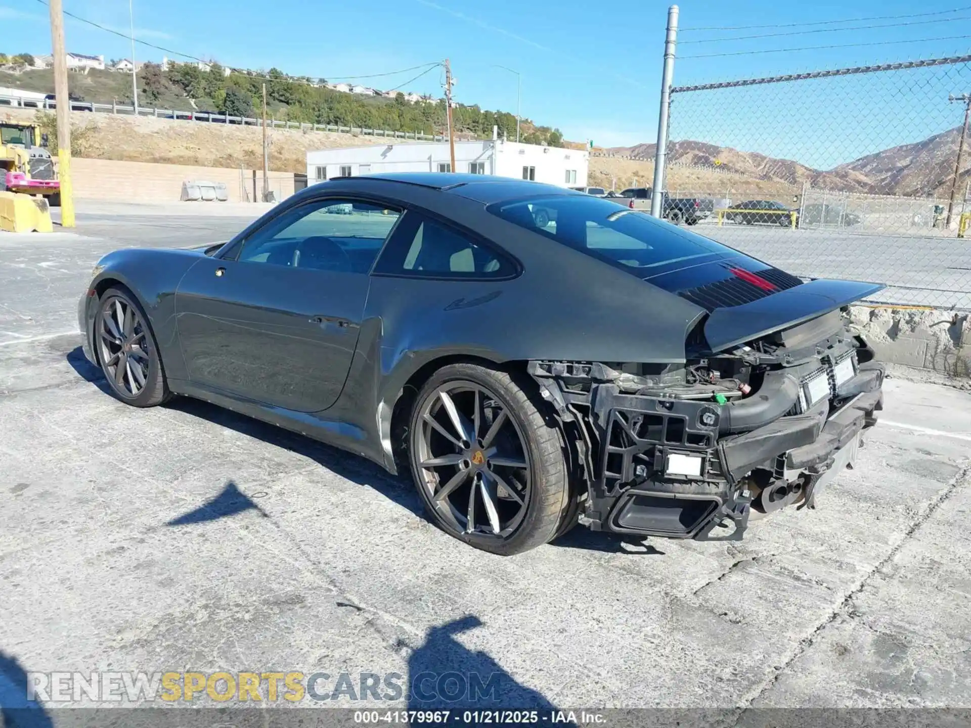 3 Photograph of a damaged car WP0AA2A94NS205519 PORSCHE 911 2022