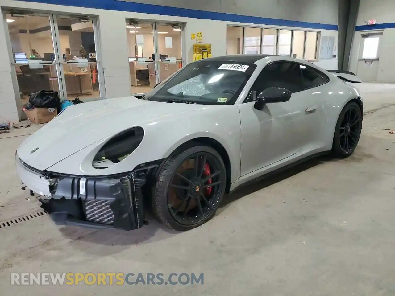 1 Photograph of a damaged car WP0AB2A92PS220410 PORSCHE 911 2023
