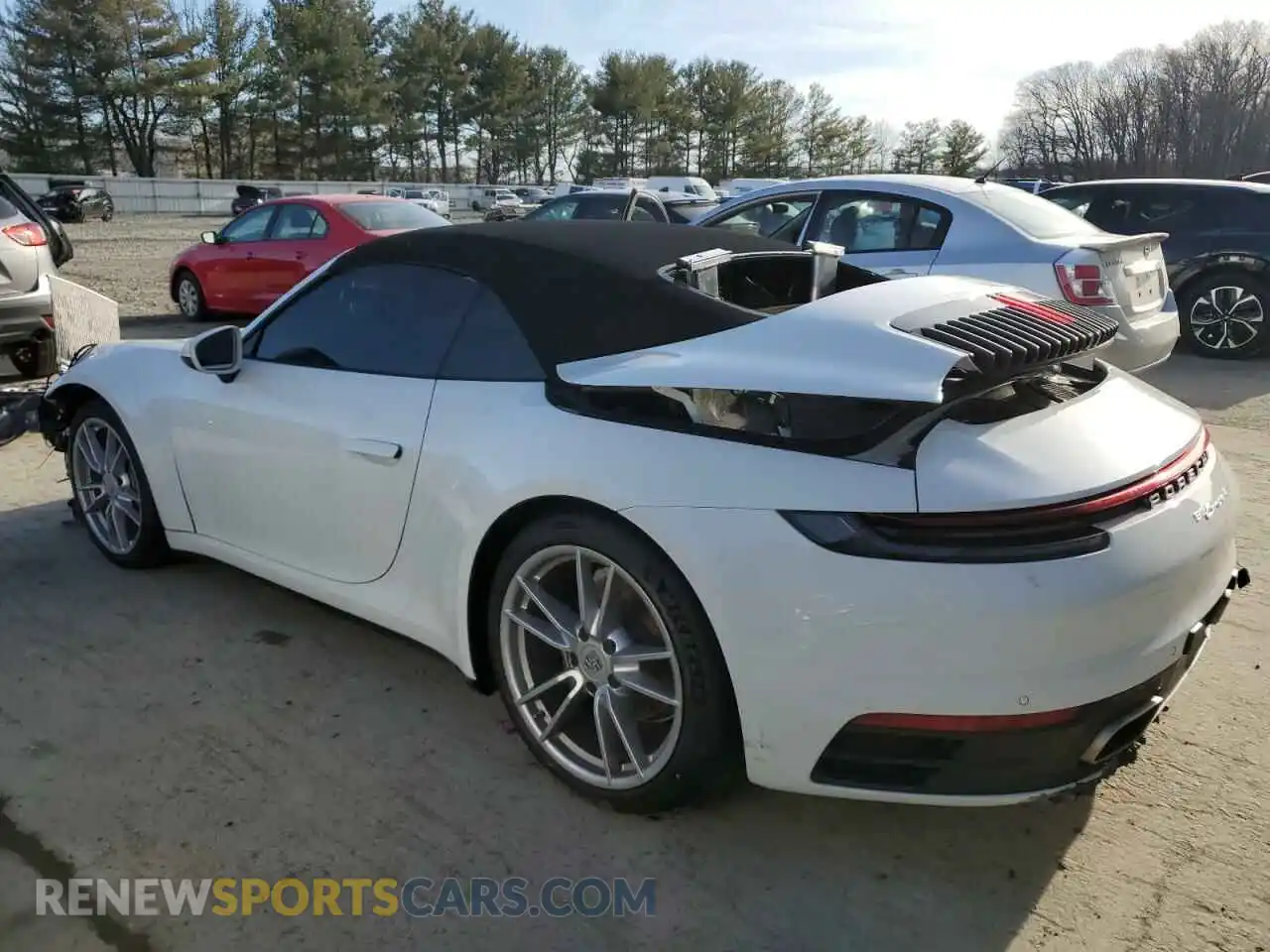 2 Photograph of a damaged car WP0CA2A90PS238593 PORSCHE 911 2023