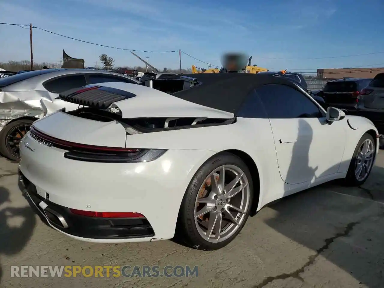 3 Photograph of a damaged car WP0CA2A90PS238593 PORSCHE 911 2023
