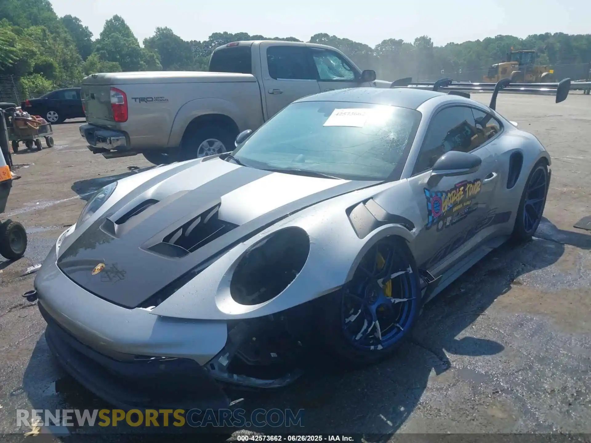 2 Photograph of a damaged car WP0AF2A96RS273702 PORSCHE 911 2024