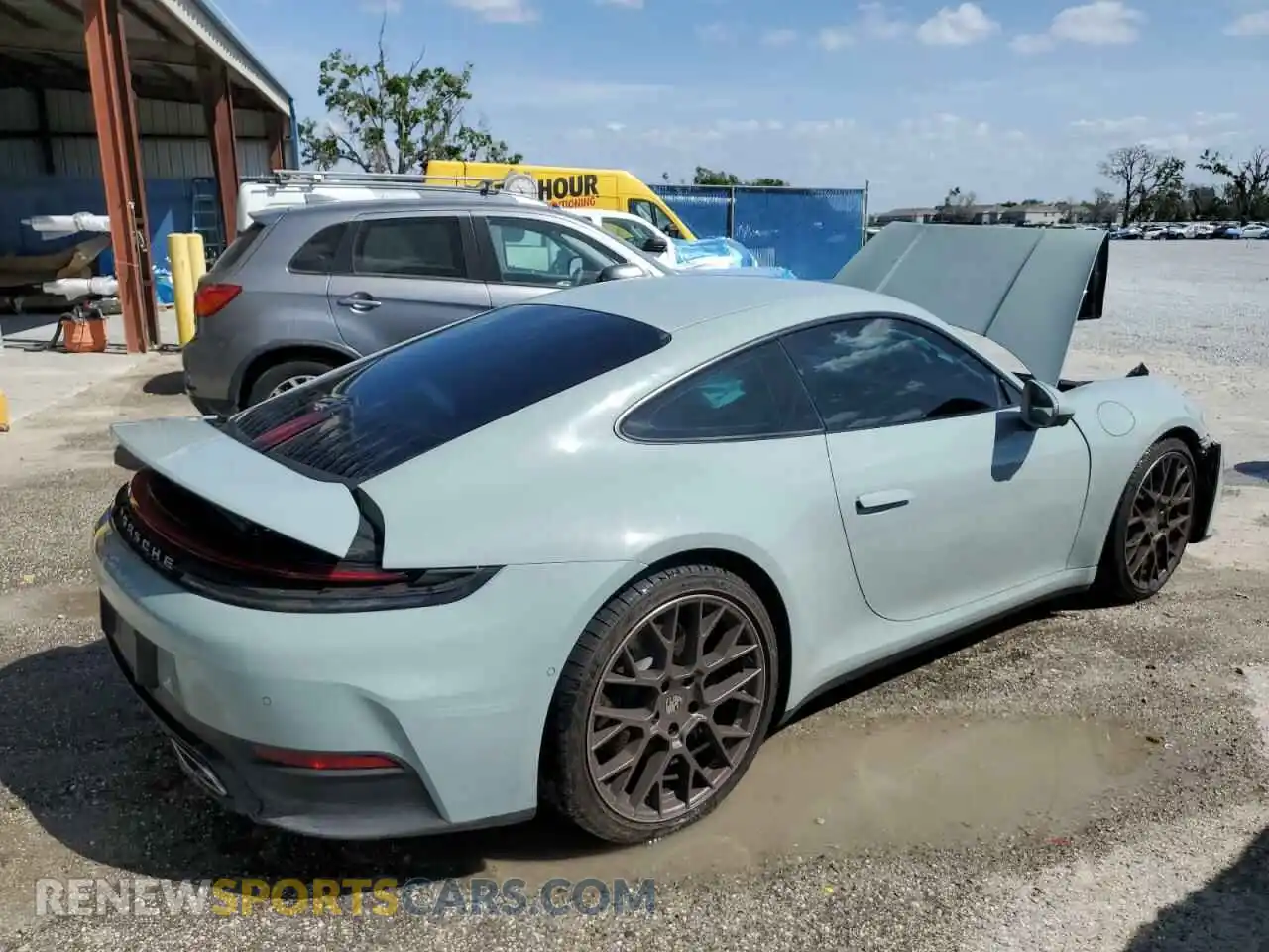 3 Photograph of a damaged car WP0AA2A92SS206535 PORSCHE 911 2025