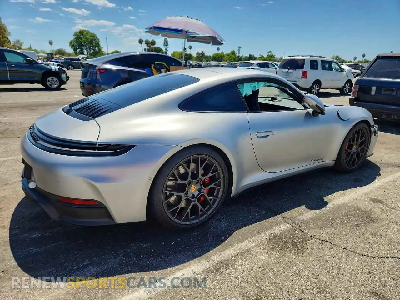 3 Photograph of a damaged car WP0AB2A92SS225941 PORSCHE 911 2025