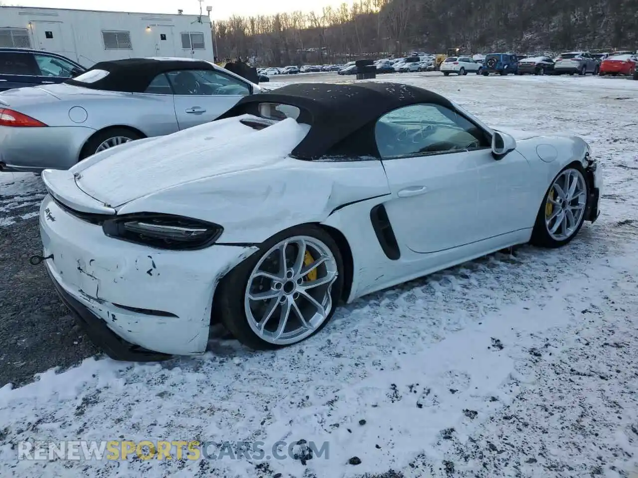 3 Photograph of a damaged car WP0CC2A87MS240256 PORSCHE BOXSTER 2021