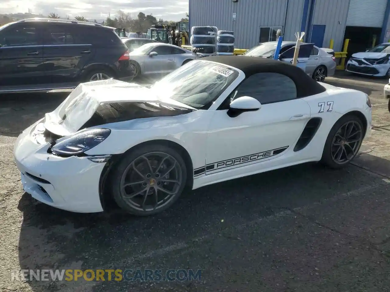 1 Photograph of a damaged car WP0CA2A80RK205359 PORSCHE BOXSTER 2024