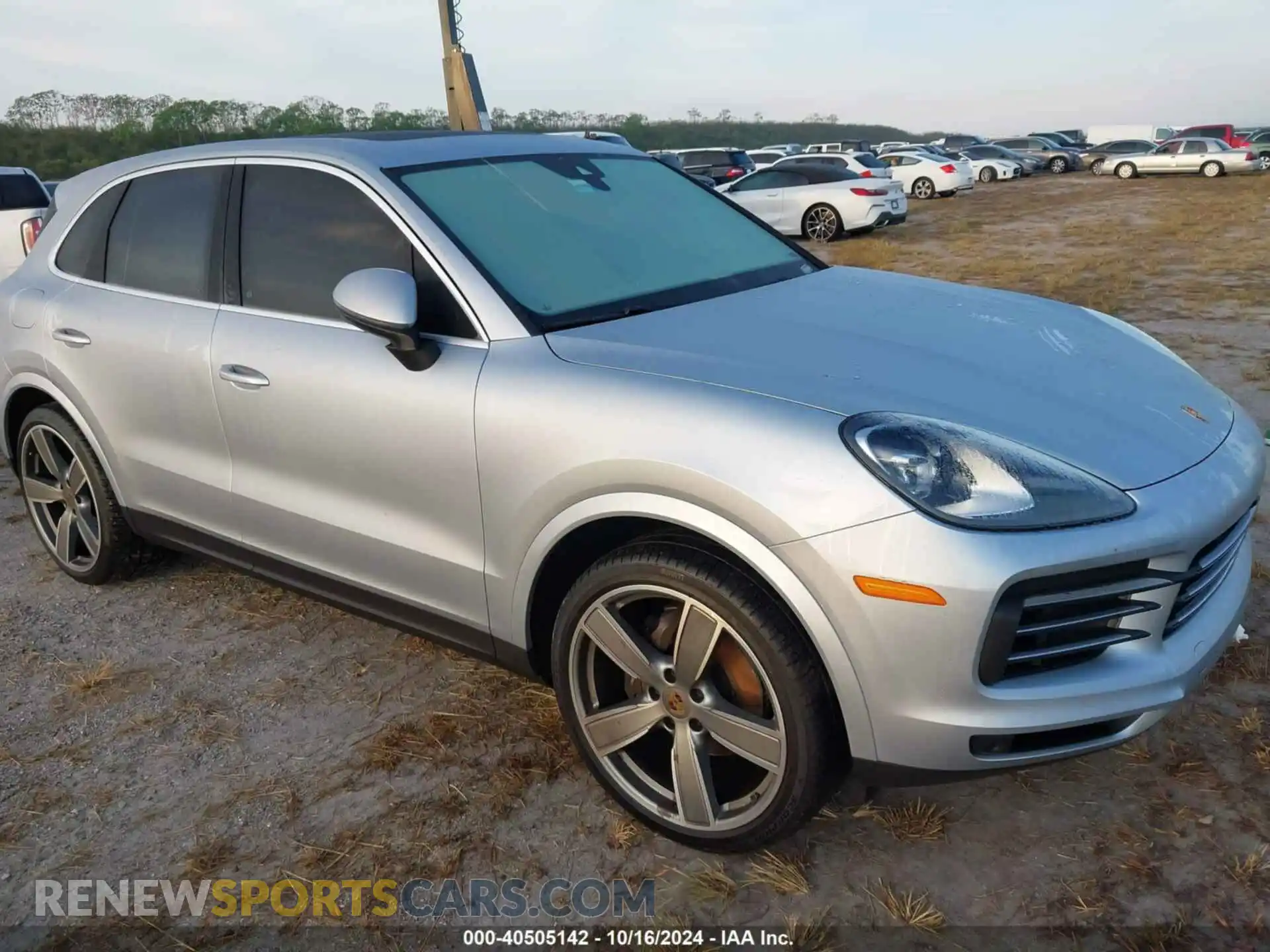 1 Photograph of a damaged car WP1AA2AY0KDA06179 PORSCHE CAYENNE 2019