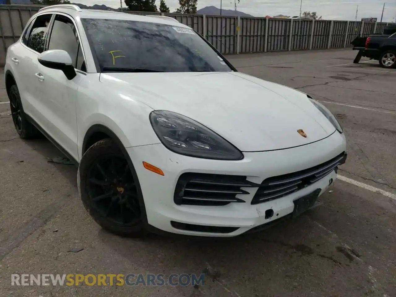 1 Photograph of a damaged car WP1AA2AY0KDA08482 PORSCHE CAYENNE 2019
