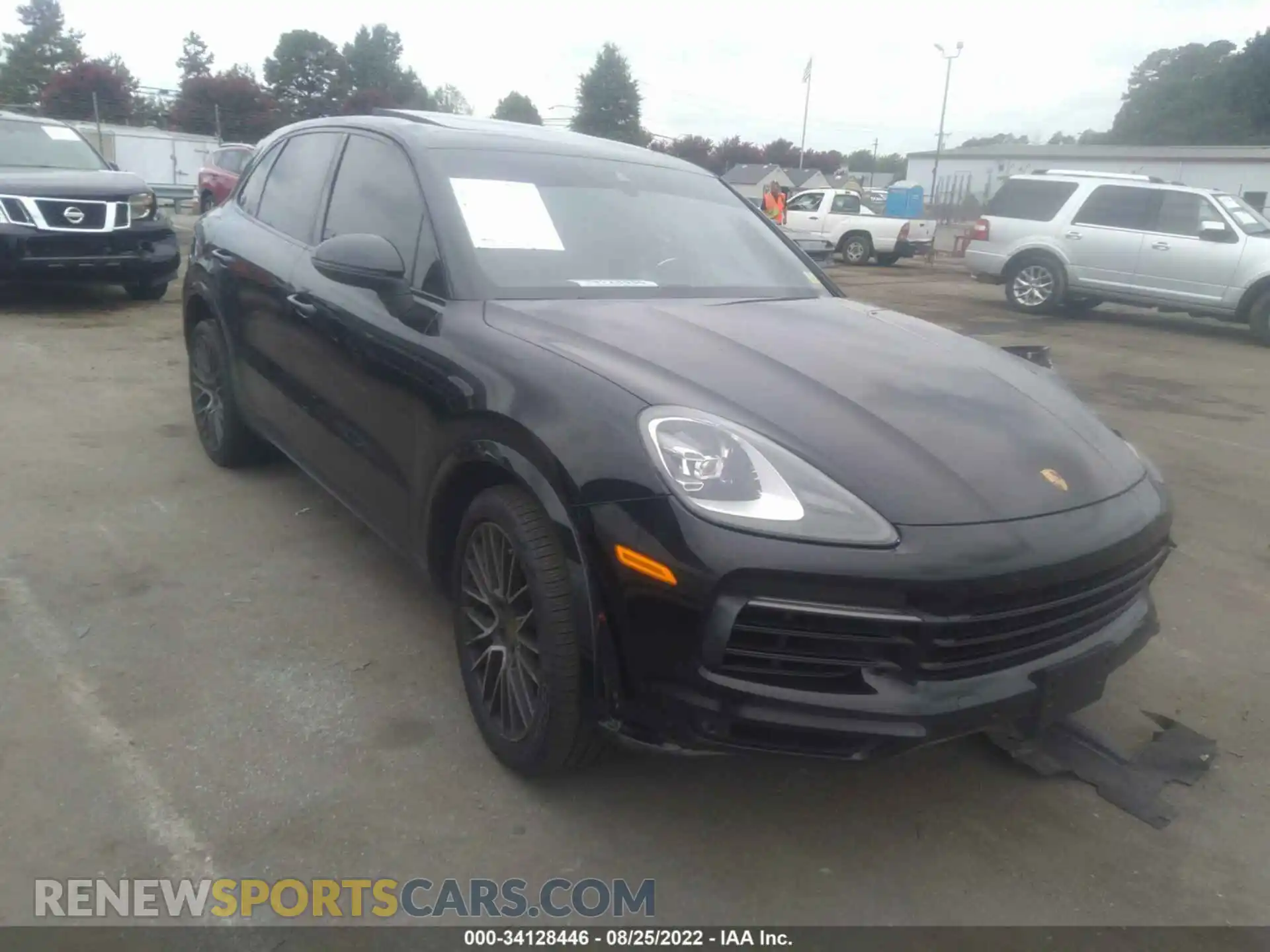 1 Photograph of a damaged car WP1AA2AY0KDA13102 PORSCHE CAYENNE 2019
