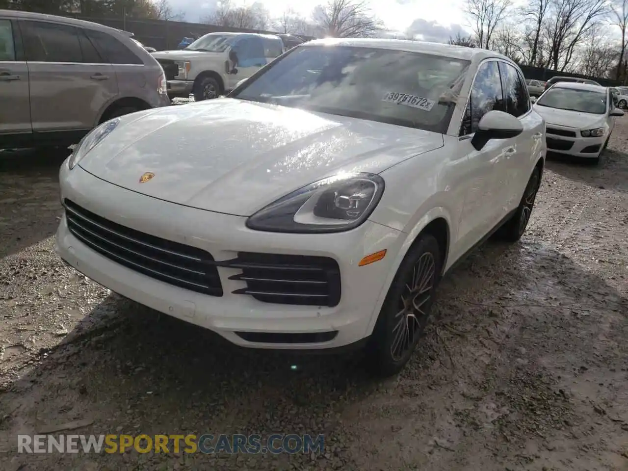 2 Photograph of a damaged car WP1AA2AY0KDA13844 PORSCHE CAYENNE 2019