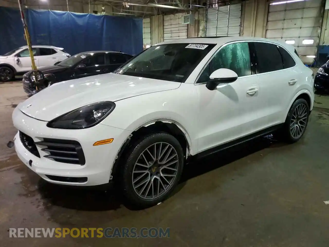 1 Photograph of a damaged car WP1AA2AY0KDA18218 PORSCHE CAYENNE 2019