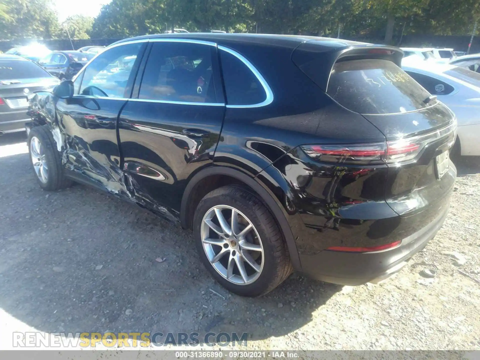 3 Photograph of a damaged car WP1AA2AY1KDA03369 PORSCHE CAYENNE 2019