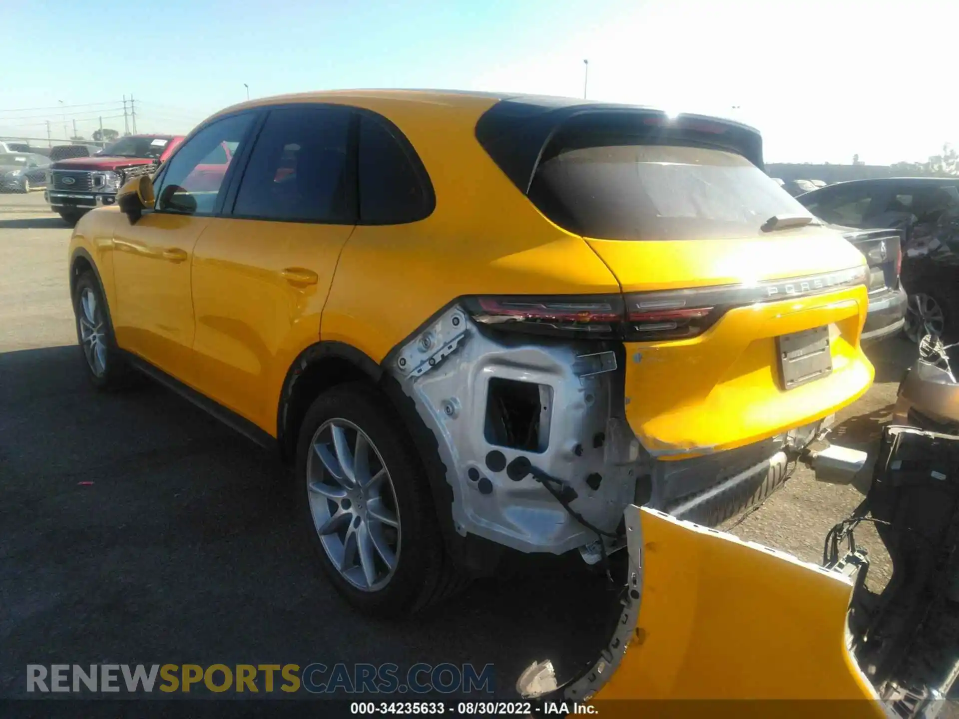 3 Photograph of a damaged car WP1AA2AY1KDA06501 PORSCHE CAYENNE 2019