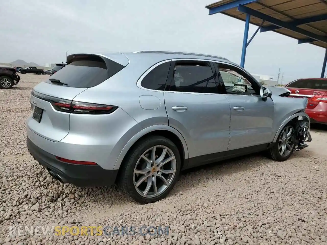 3 Photograph of a damaged car WP1AA2AY1KDA10239 PORSCHE CAYENNE 2019