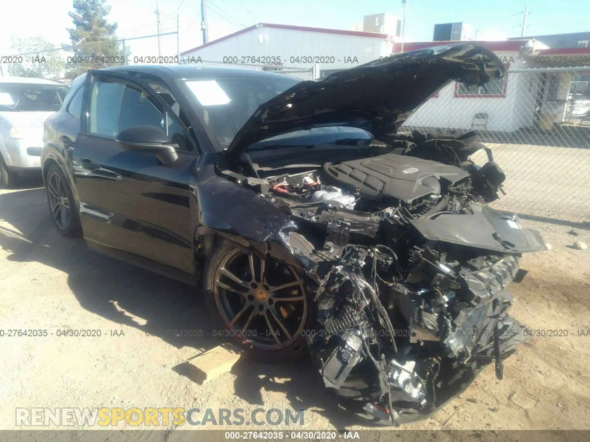 1 Photograph of a damaged car WP1AA2AY1KDA11245 PORSCHE CAYENNE 2019