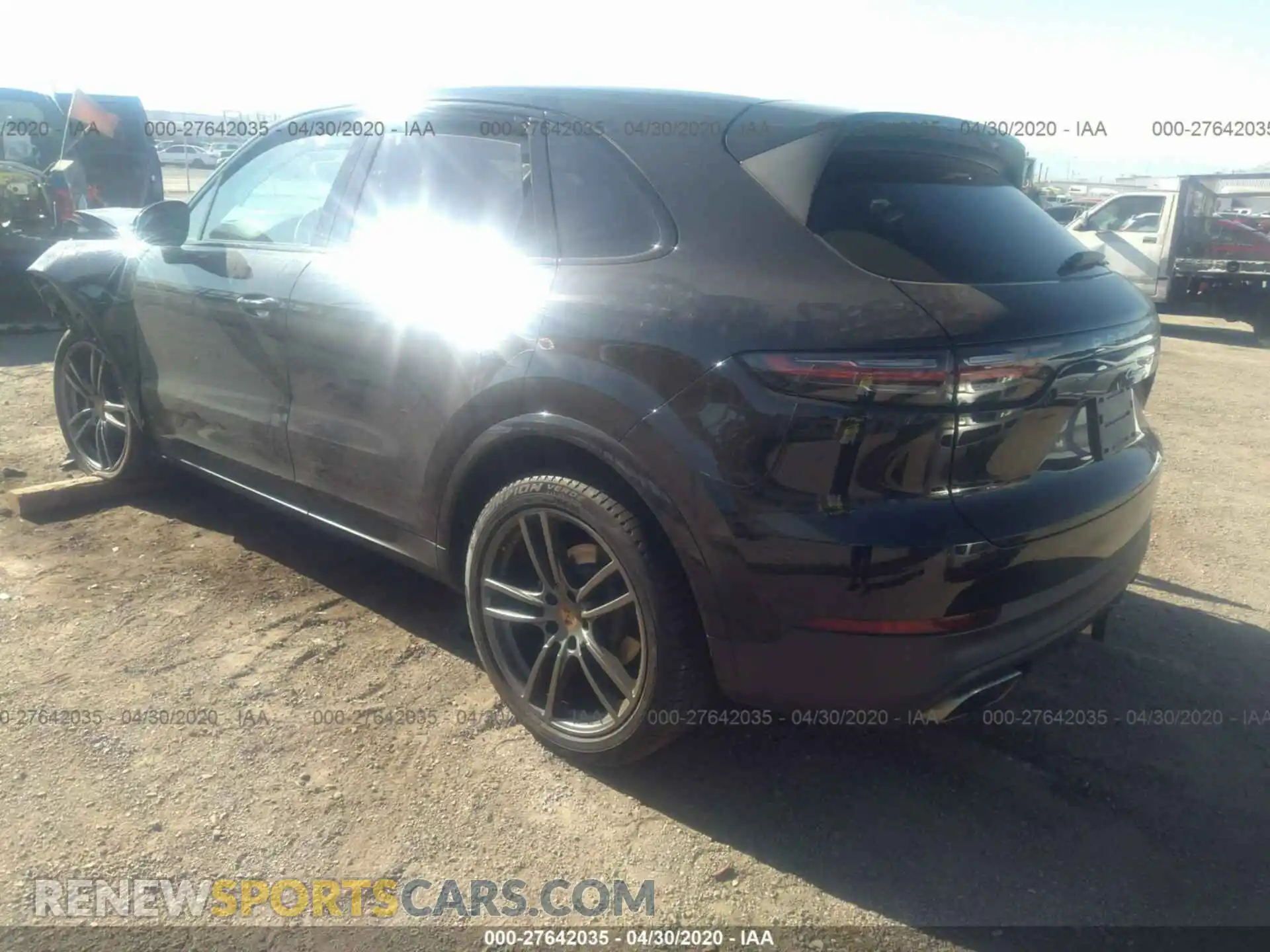 3 Photograph of a damaged car WP1AA2AY1KDA11245 PORSCHE CAYENNE 2019