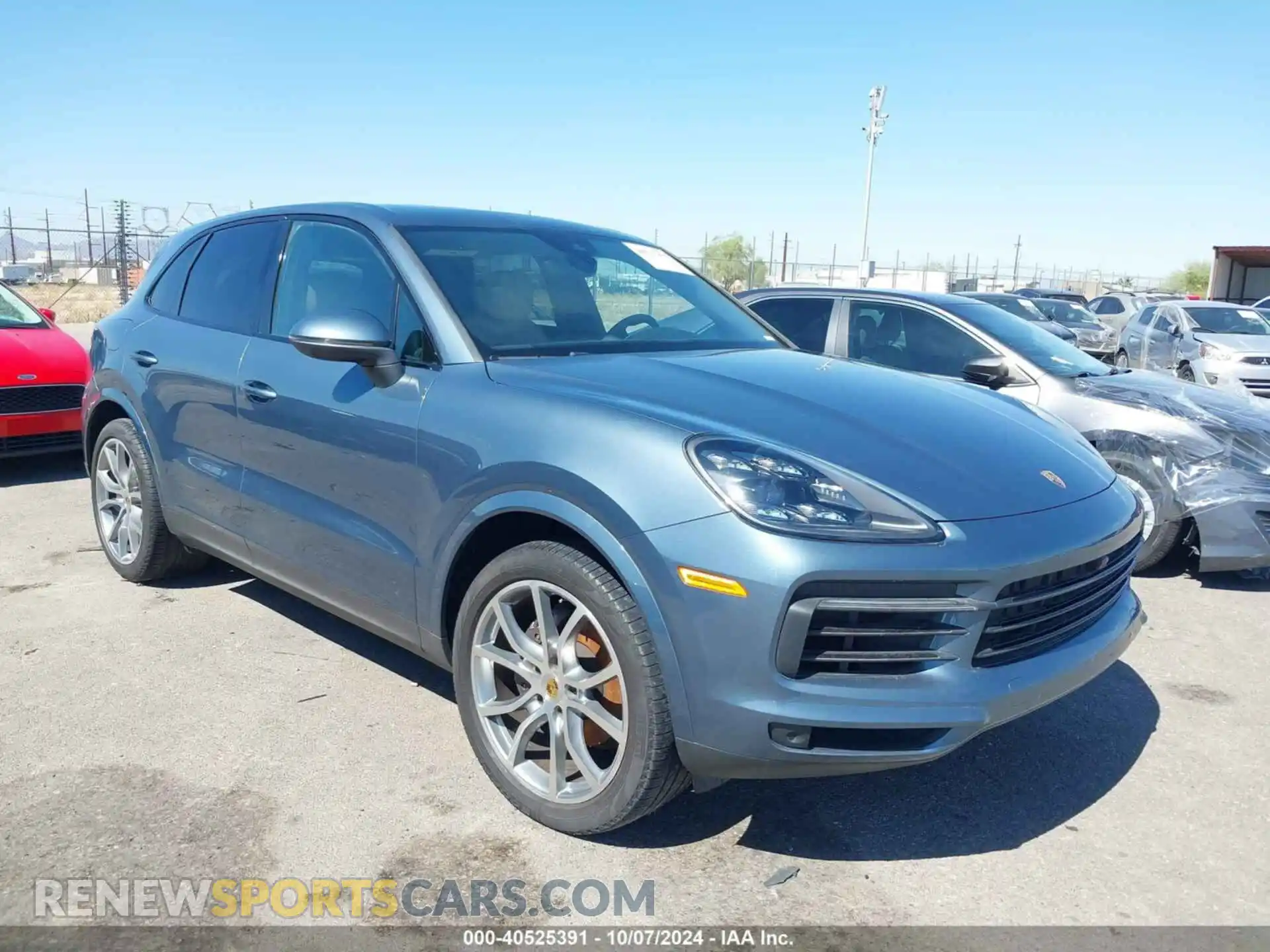 1 fotografías del automóvil dañado WP1AA2AY1KDA13335 PORSCHE CAYENNE 2019