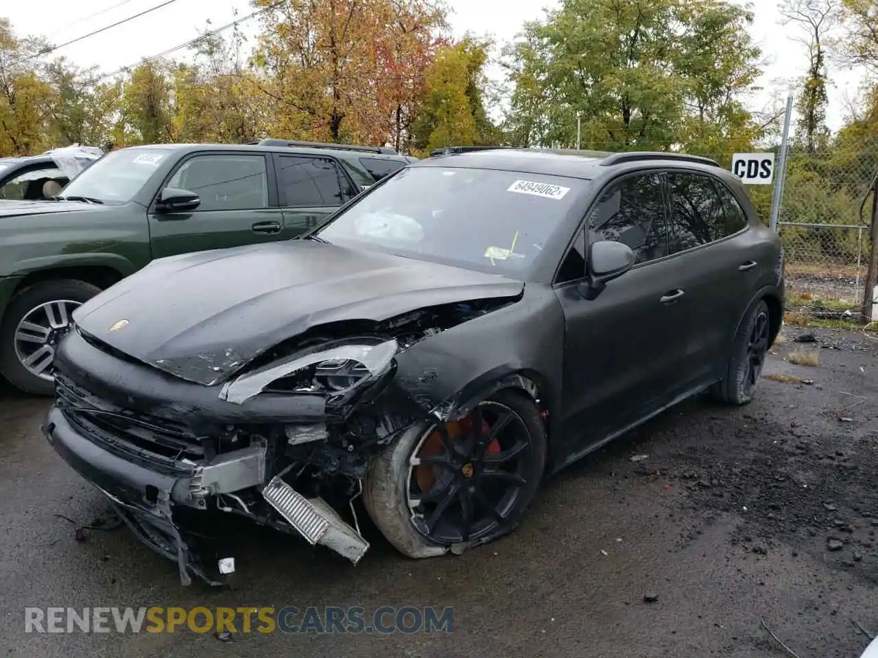 2 Фотография поврежденного автомобиля WP1AA2AY1KDA19362 PORSCHE CAYENNE 2019