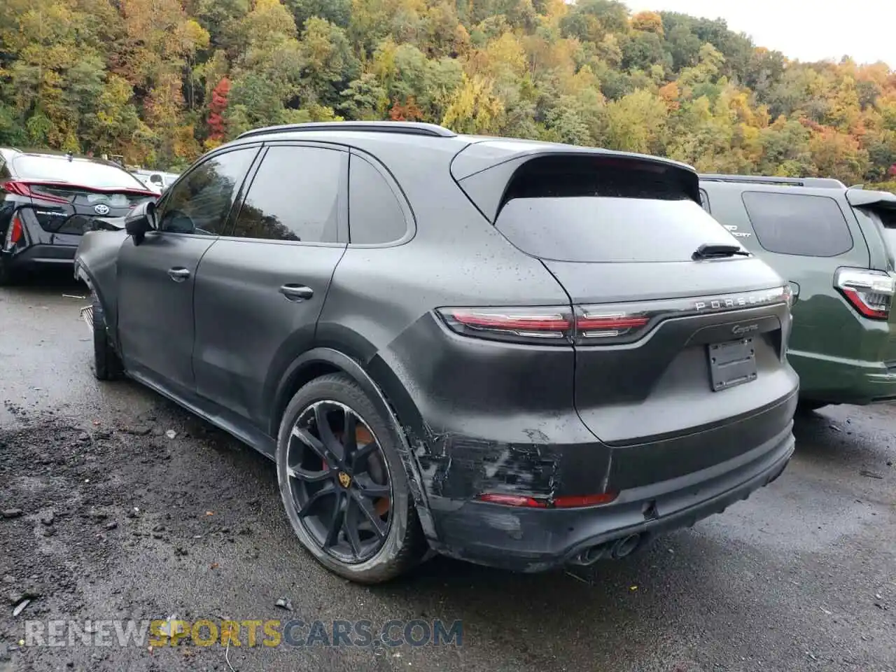 3 Фотография поврежденного автомобиля WP1AA2AY1KDA19362 PORSCHE CAYENNE 2019