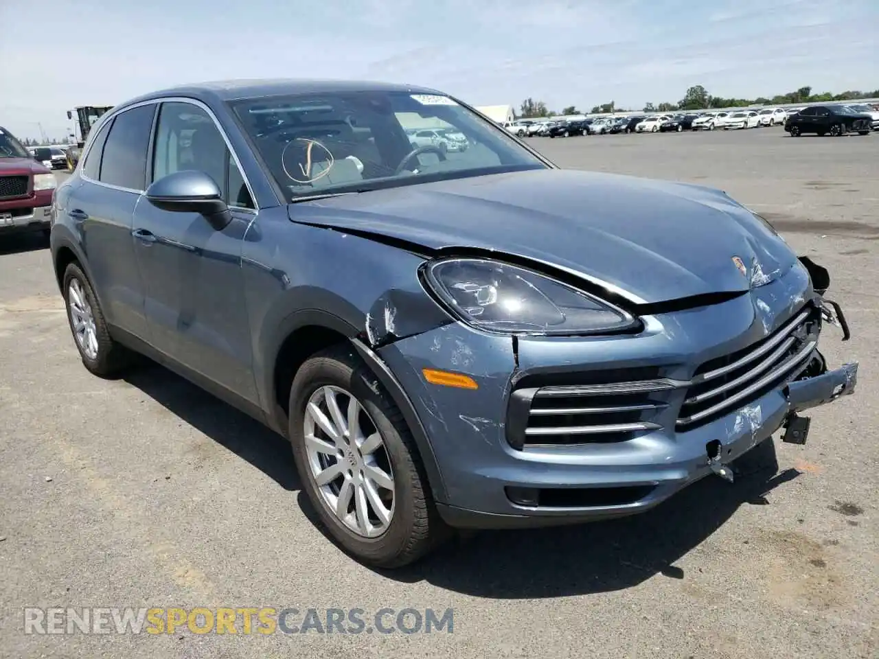 1 Photograph of a damaged car WP1AA2AY2KDA04370 PORSCHE CAYENNE 2019