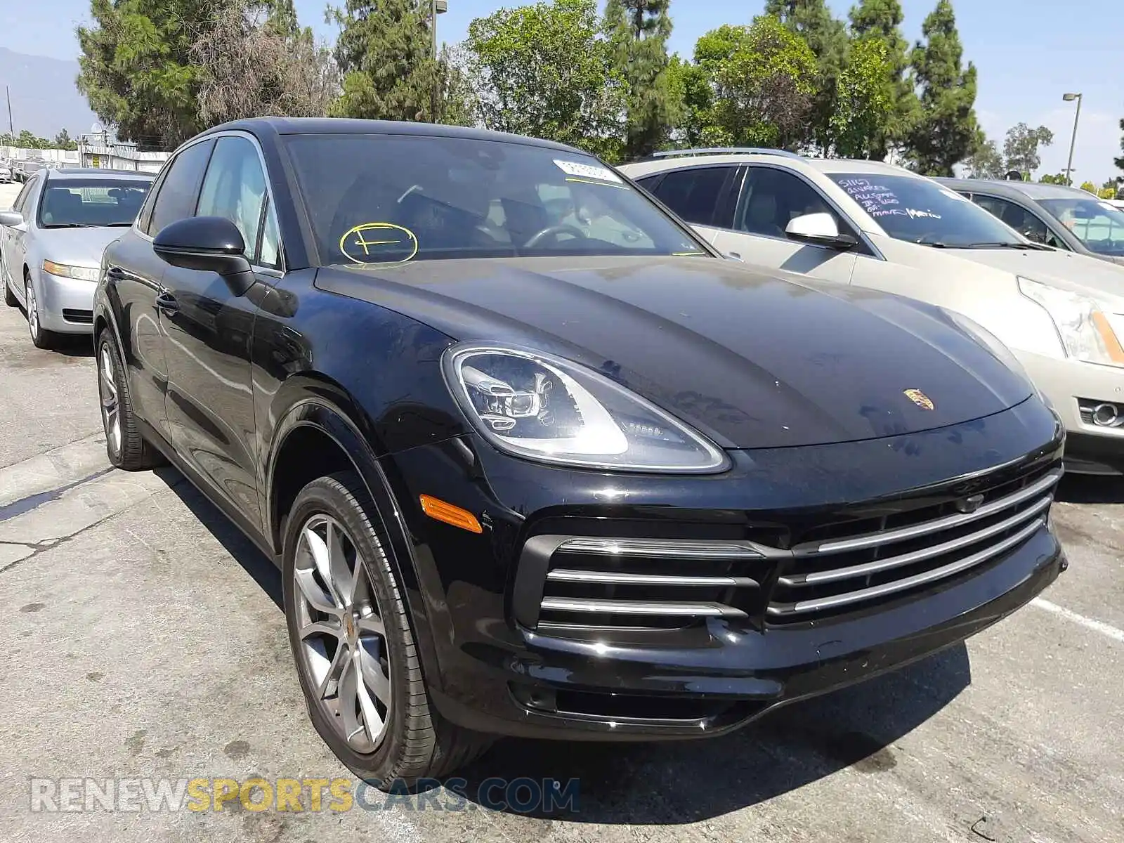 1 Photograph of a damaged car WP1AA2AY2KDA07754 PORSCHE CAYENNE 2019