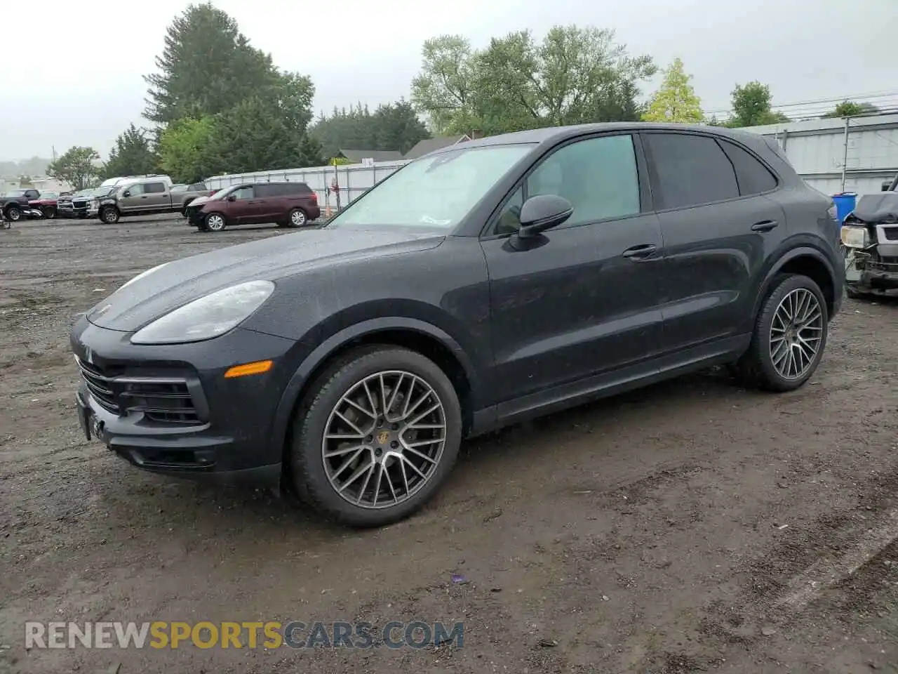 1 Photograph of a damaged car WP1AA2AY2KDA10542 PORSCHE CAYENNE 2019