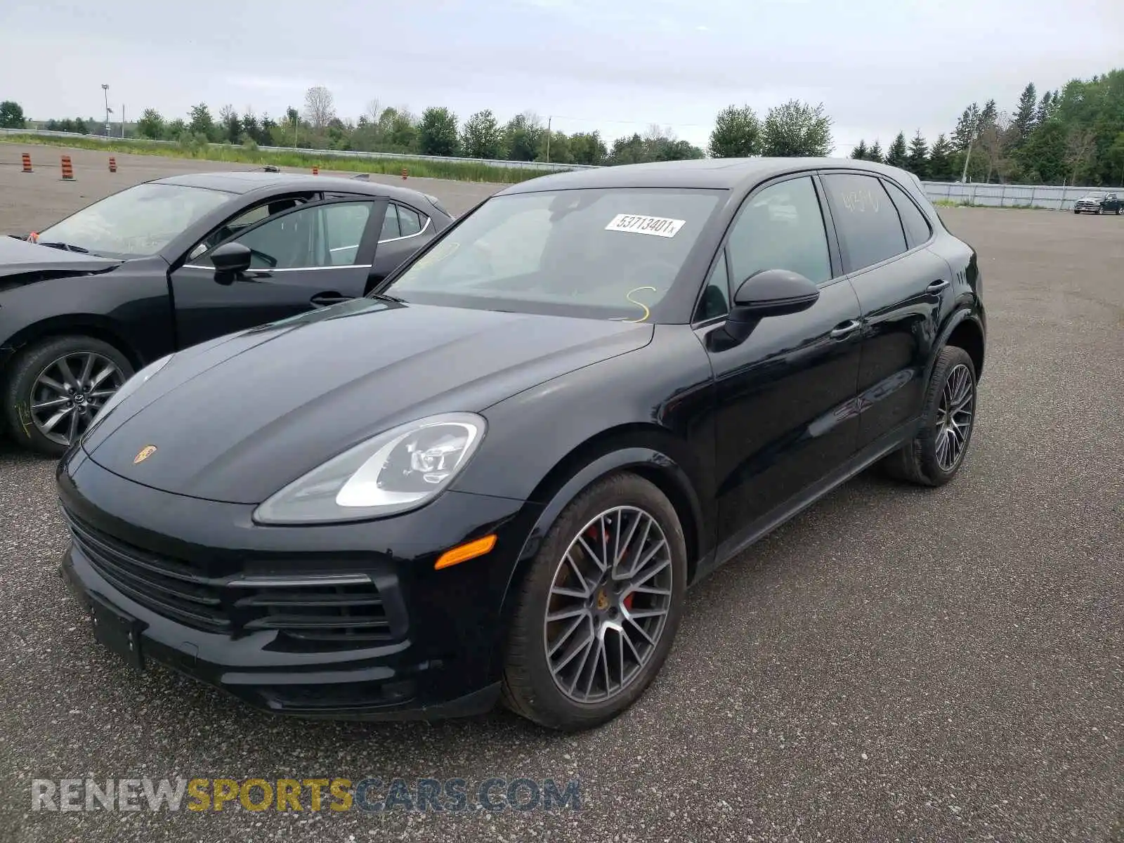 2 Photograph of a damaged car WP1AA2AY2KDA11481 PORSCHE CAYENNE 2019
