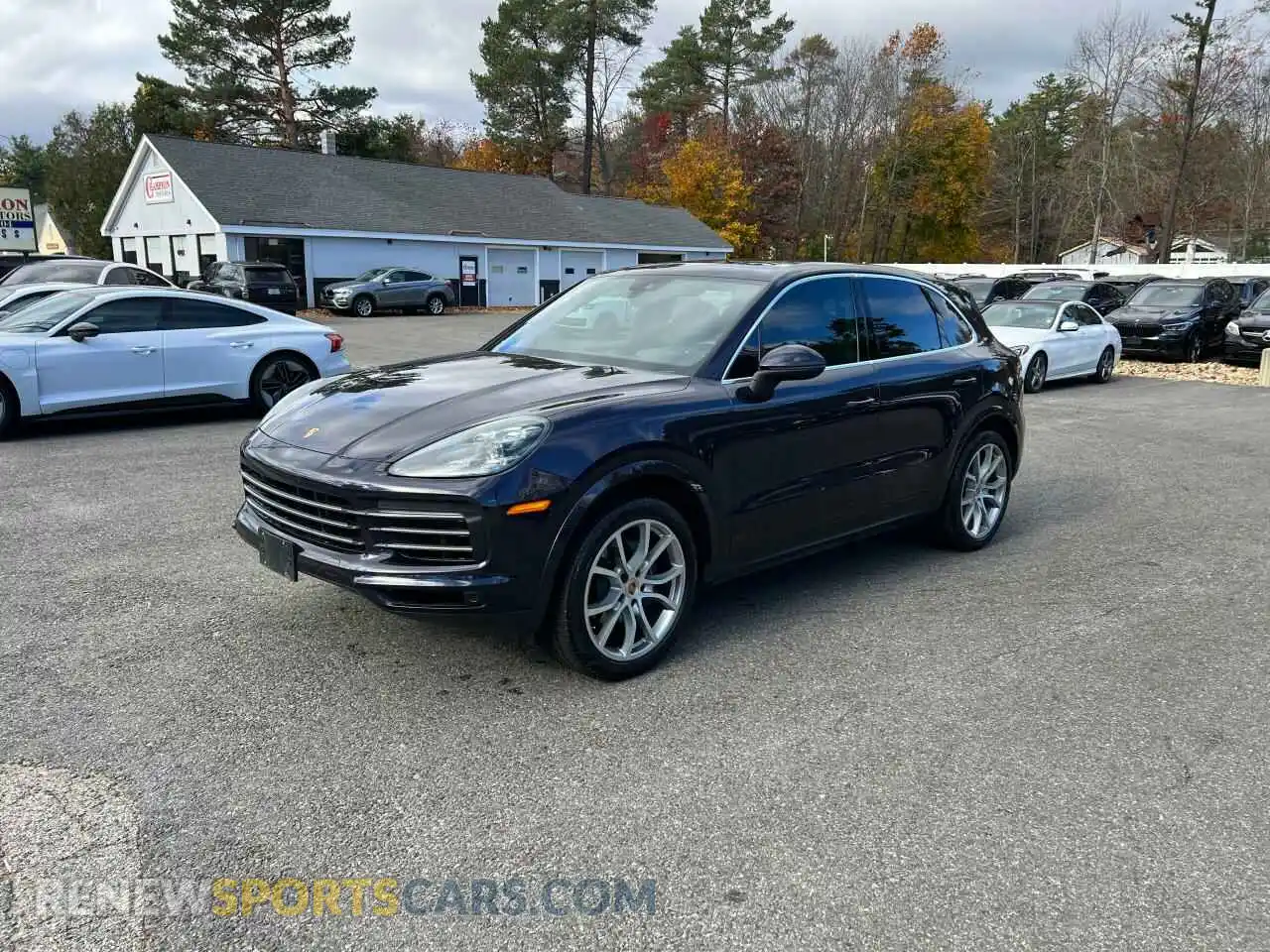 2 fotografías del automóvil dañado WP1AA2AY2KDA14199 PORSCHE CAYENNE 2019