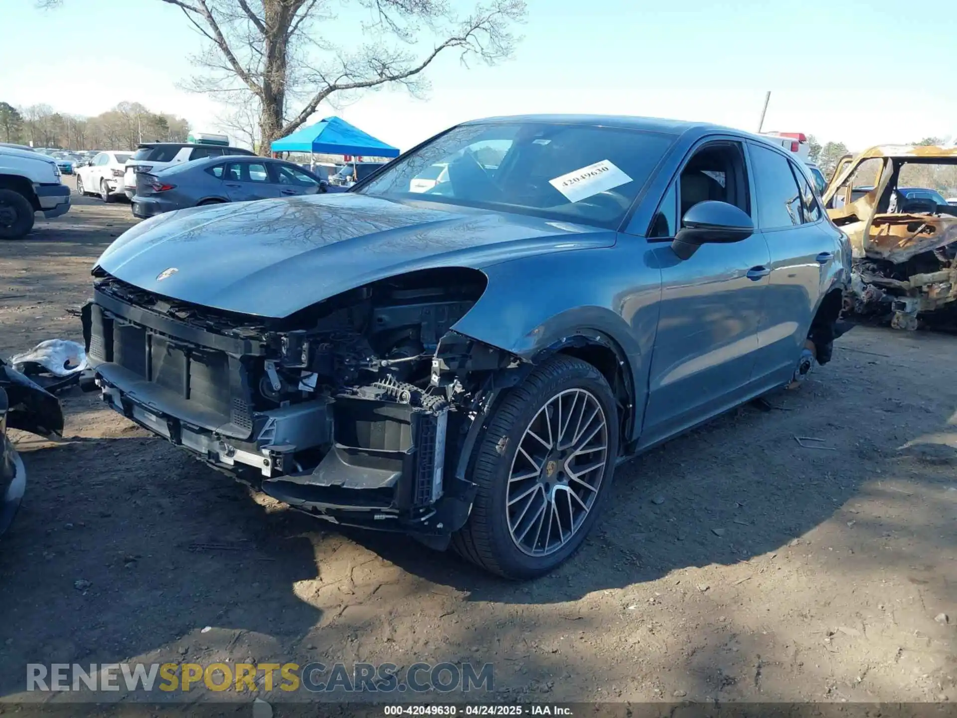 2 Photograph of a damaged car WP1AA2AY2KDA14302 PORSCHE CAYENNE 2019