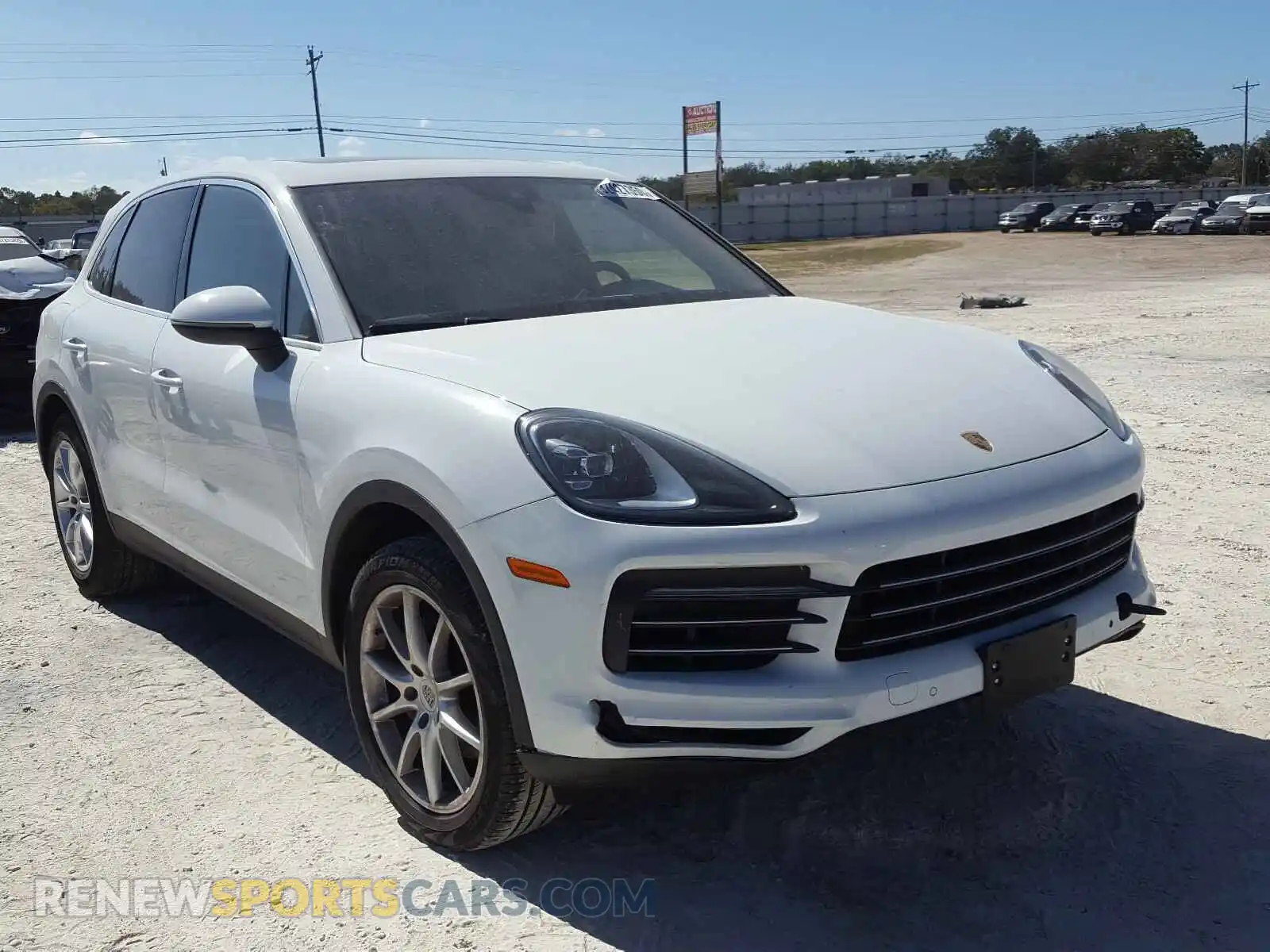 1 Photograph of a damaged car WP1AA2AY3KDA04796 PORSCHE CAYENNE 2019