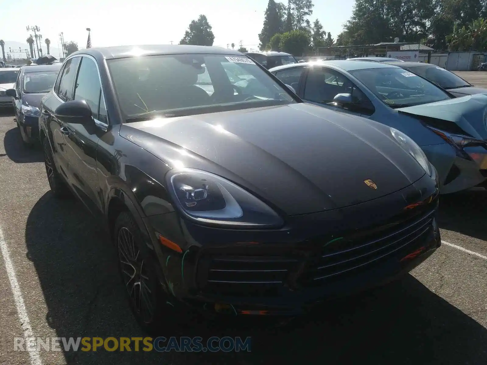 1 fotografías del automóvil dañado WP1AA2AY3KDA06693 PORSCHE CAYENNE 2019