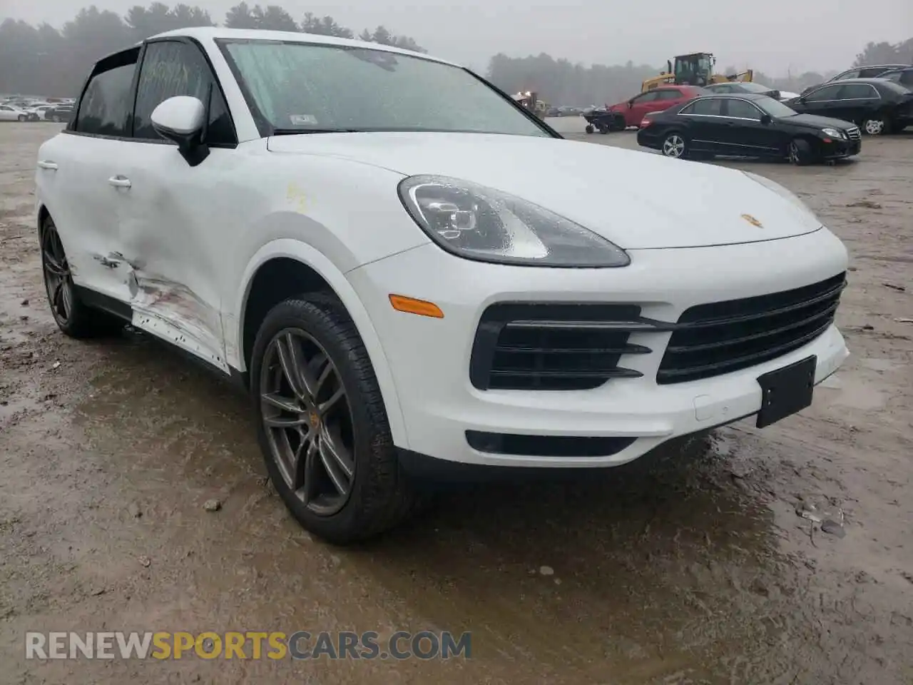 1 Photograph of a damaged car WP1AA2AY3KDA09562 PORSCHE CAYENNE 2019