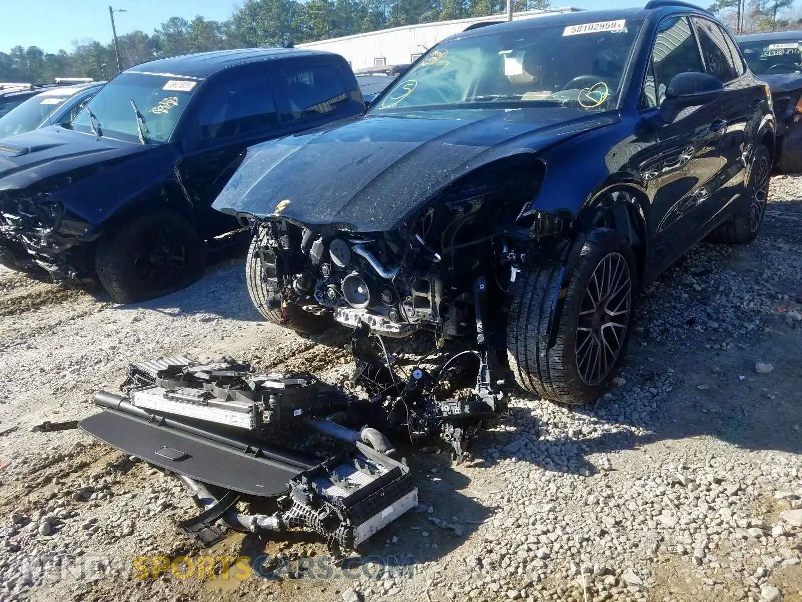 2 Photograph of a damaged car WP1AA2AY3KDA11747 PORSCHE CAYENNE 2019