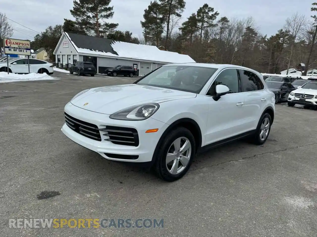 1 Photograph of a damaged car WP1AA2AY4KDA04998 PORSCHE CAYENNE 2019