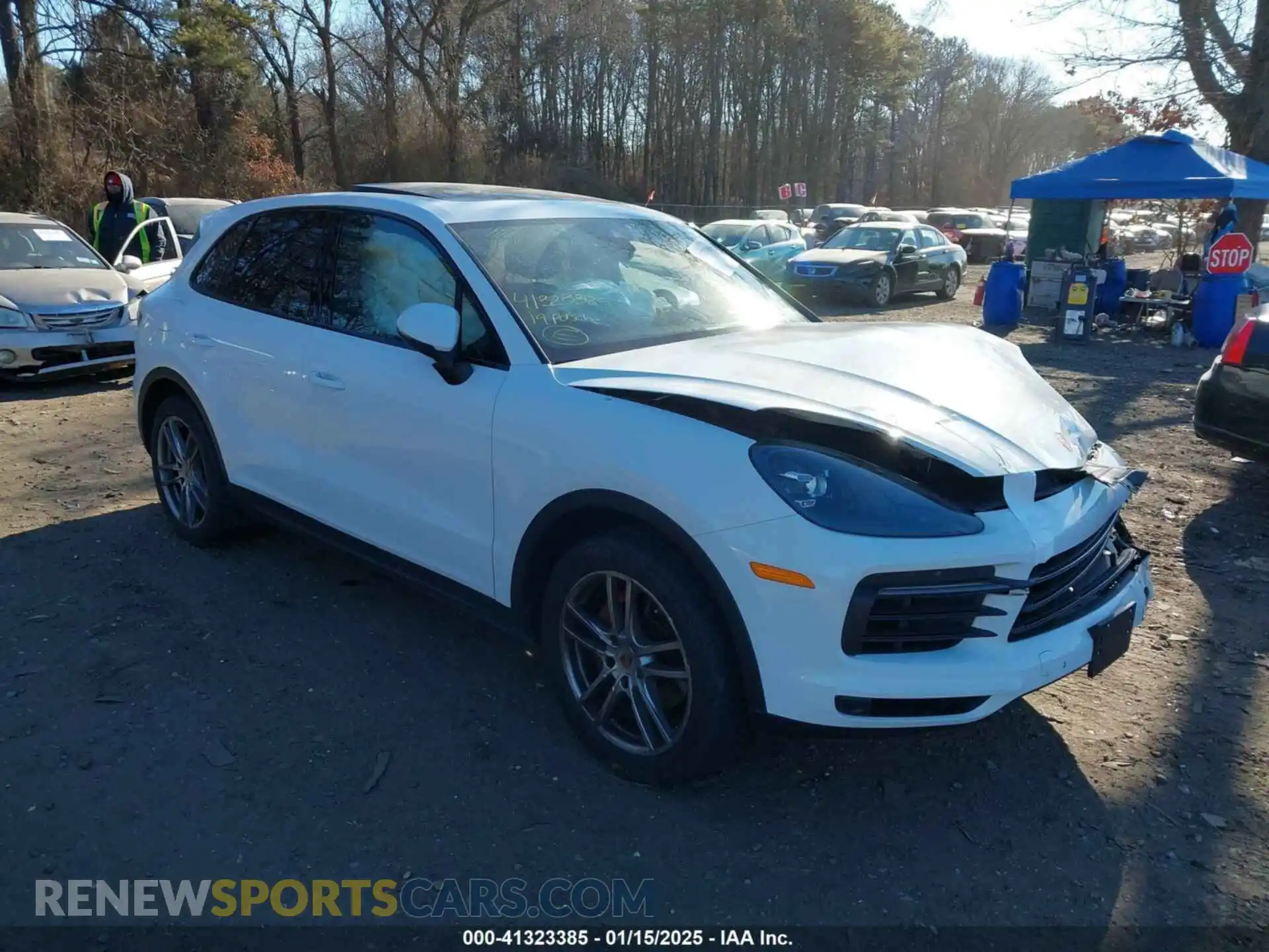 1 Photograph of a damaged car WP1AA2AY4KDA10820 PORSCHE CAYENNE 2019