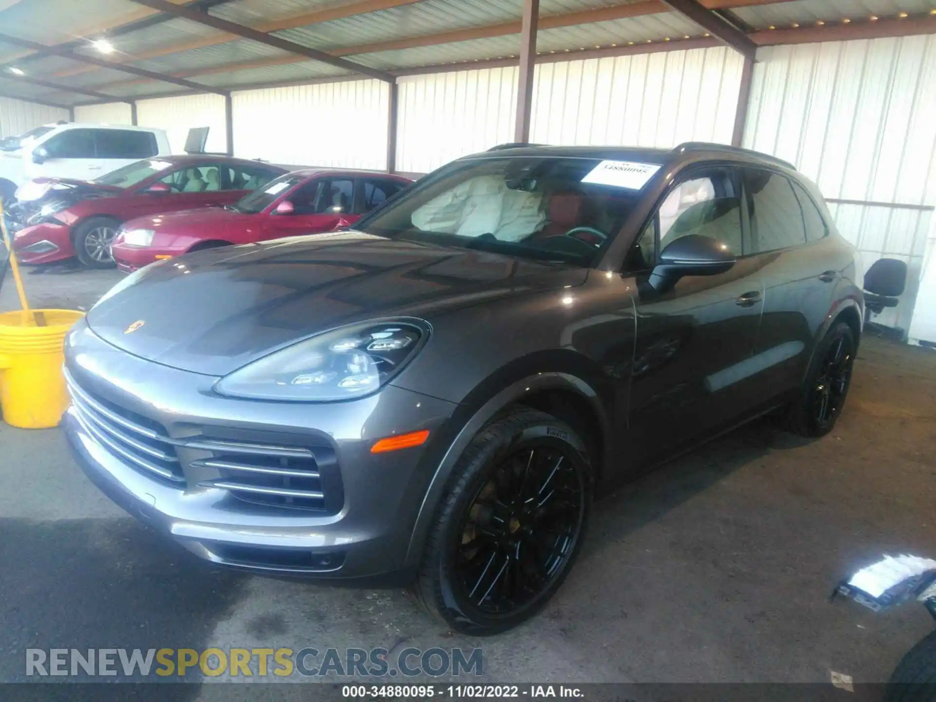 2 Photograph of a damaged car WP1AA2AY4KDA11028 PORSCHE CAYENNE 2019