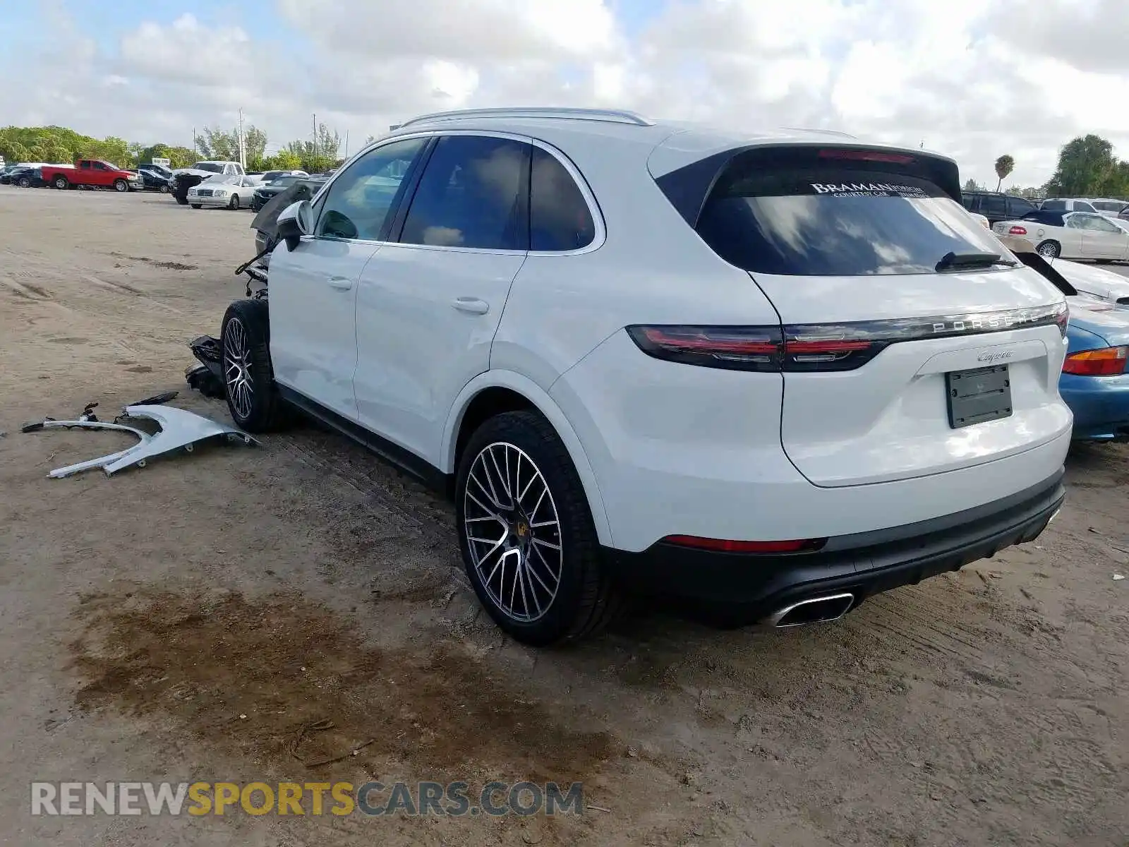 3 Photograph of a damaged car WP1AA2AY4KDA16522 PORSCHE CAYENNE 2019