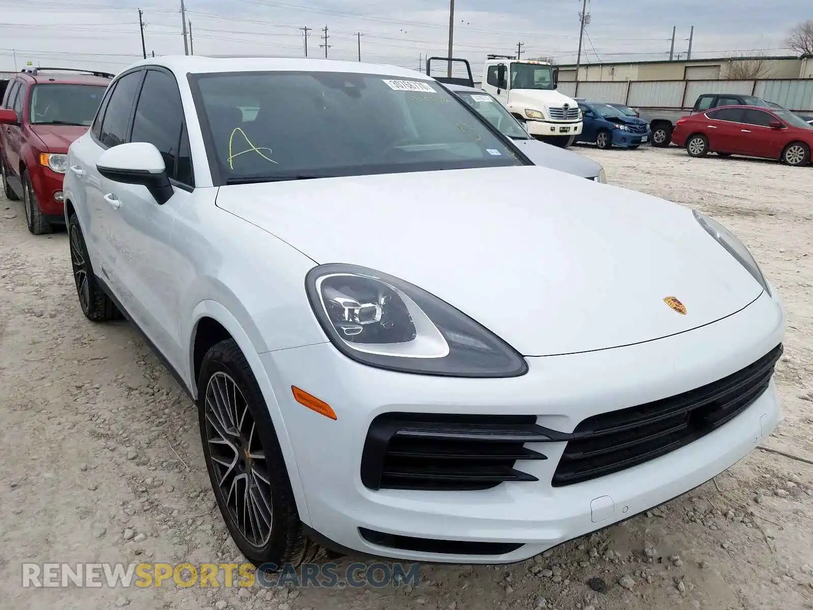 1 Photograph of a damaged car WP1AA2AY5KDA00720 PORSCHE CAYENNE 2019