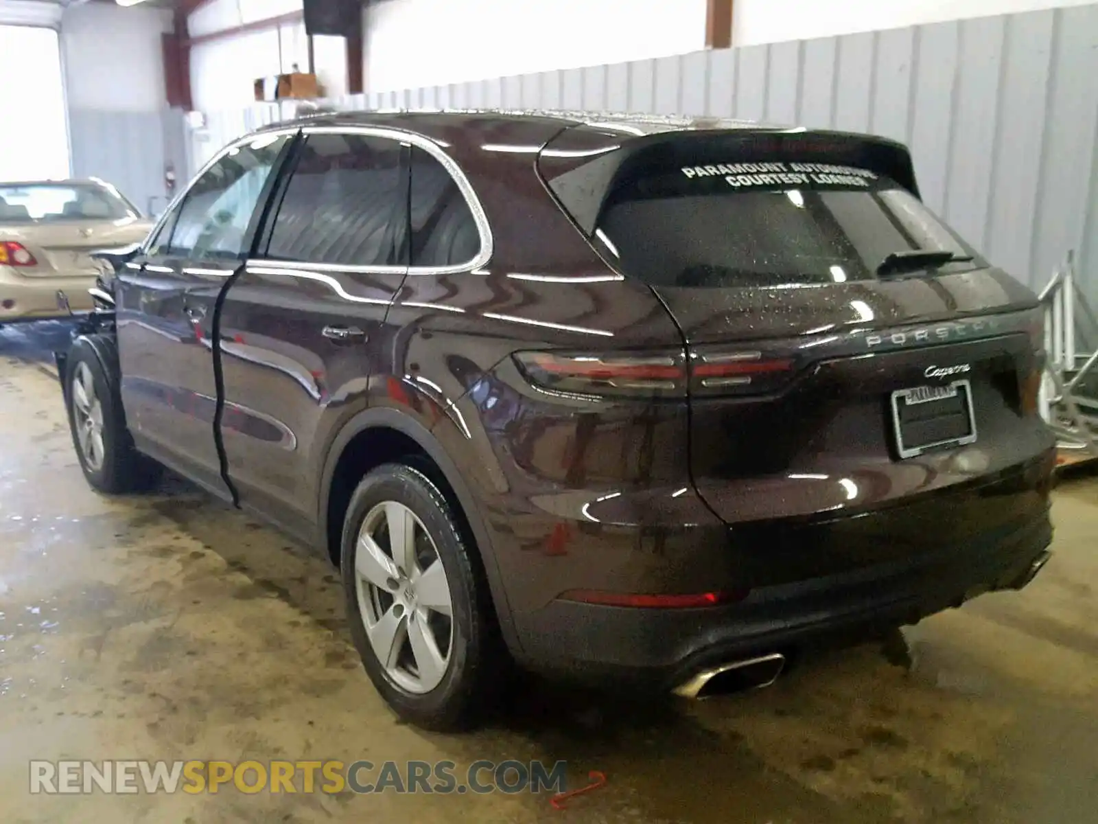 3 fotografías del automóvil dañado WP1AA2AY5KDA03360 PORSCHE CAYENNE 2019