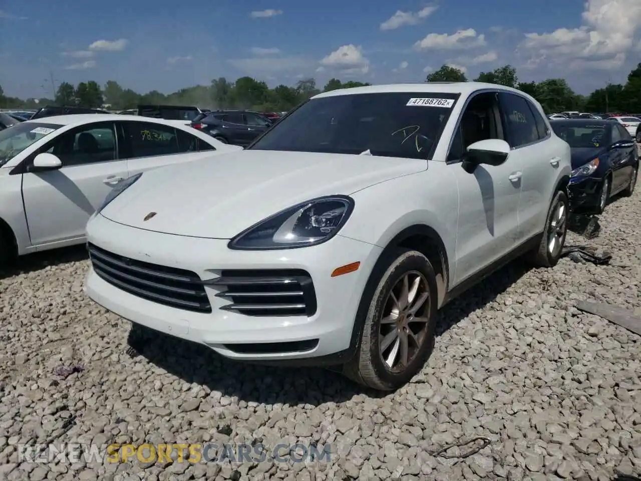 2 Photograph of a damaged car WP1AA2AY5KDA17081 PORSCHE CAYENNE 2019