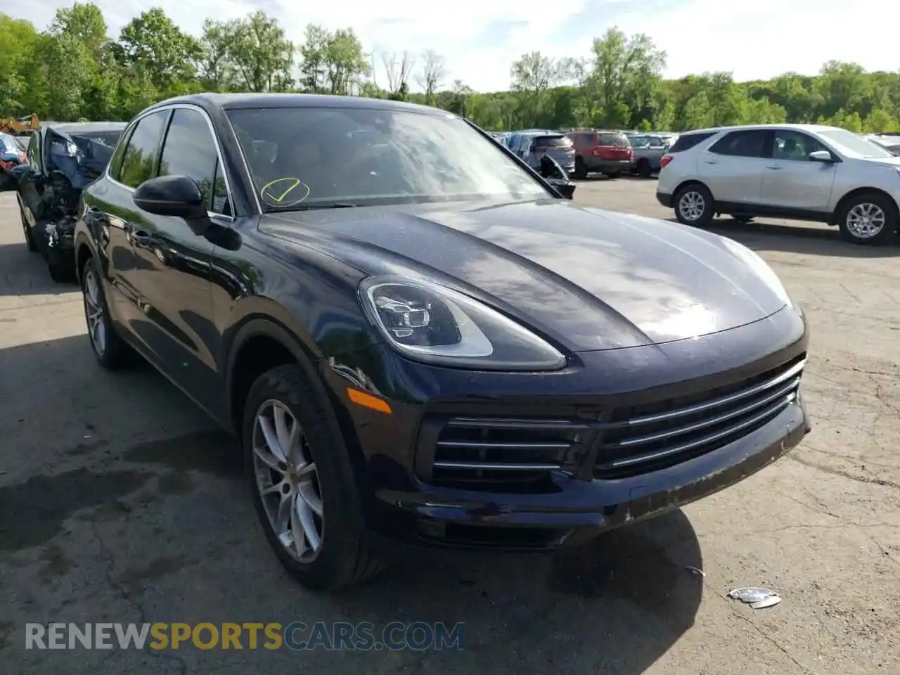 1 Photograph of a damaged car WP1AA2AY6KDA02234 PORSCHE CAYENNE 2019
