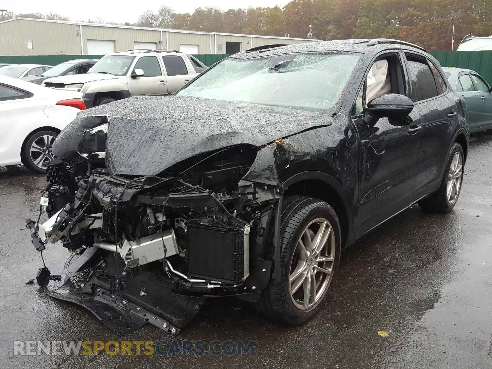 2 Photograph of a damaged car WP1AA2AY6KDA02475 PORSCHE CAYENNE 2019